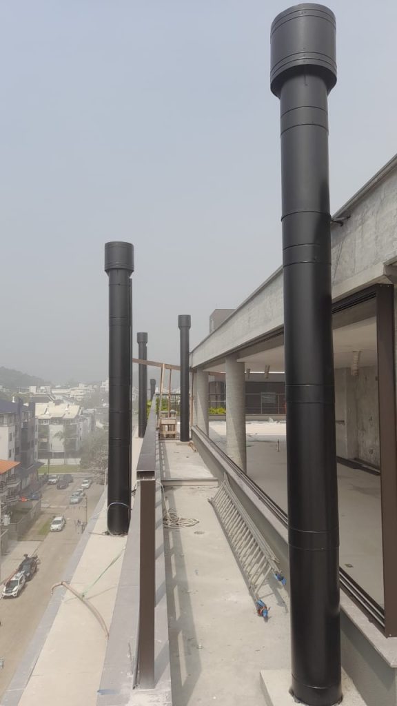 sistema de exaustão